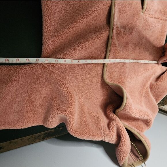 Chelsea And Violet Cozy Maxi Cardi Contrast Tape Faux Fur Maxi Coat Women Size M - Picture 3 of 9